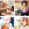 Многоразовые паучи для детского питания baby brezza 200мл 10шт Многоразовые паучи для детского питания baby brezza 200мл 10шт