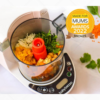 Пароварка блендер baby brezza one step food maker deluxe, детский кухонный комбайн, 0.8л, автоматическое приготовление и измельчение, bpa free
